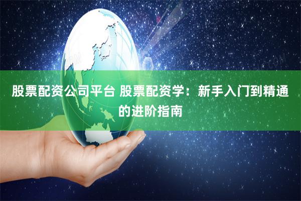 股票配资公司平台 股票配资学：新手入门到精通的进阶指南